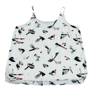 Reitmans Tank Top Womens Large Abstract Print Essentials Polyester Sleeveless